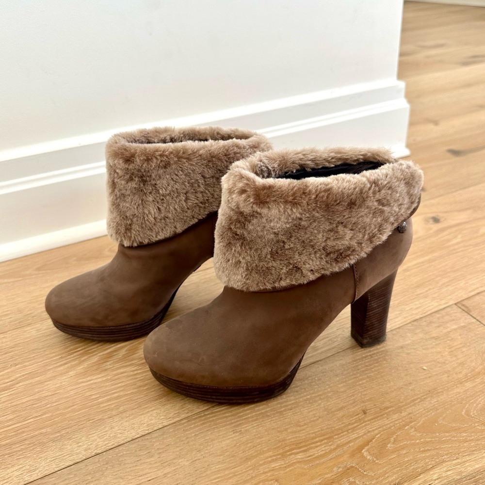 Ugg High Heel Booties